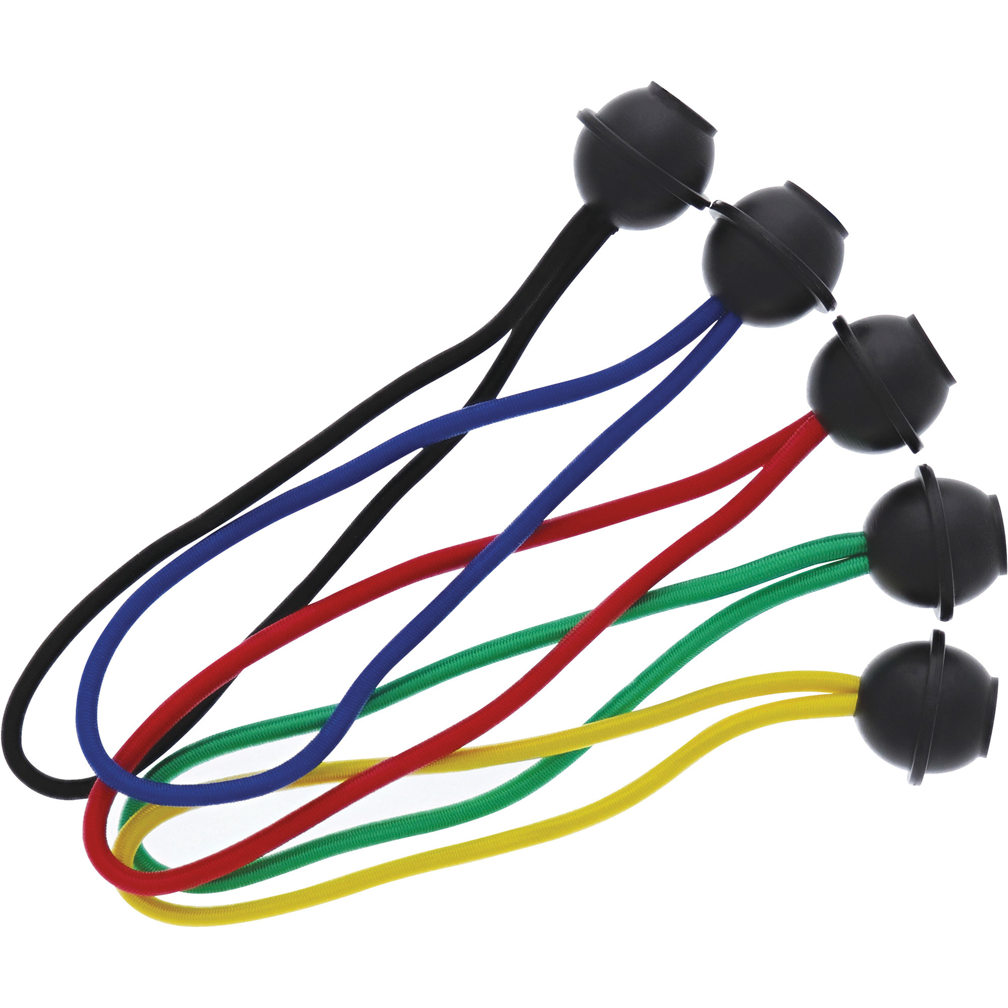 Superior Parts GH8 Rubber Belt Hook With 3 Ball Bungees - Tool Holder For Work Belt